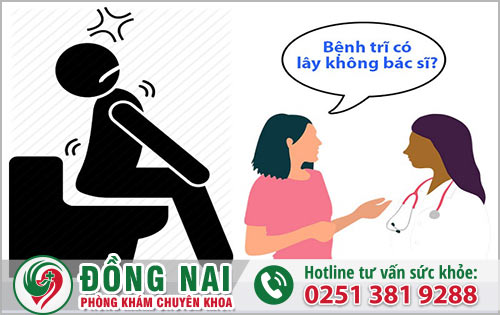 Bệnh trĩ có lây không?