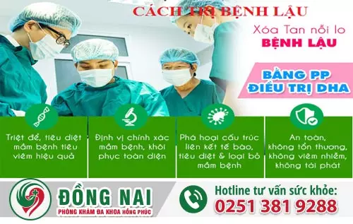 Kỹ thuật DHA hỗ trợ chữa bệnh lậu ở Biên Hòa Đồng Nai an toàn hiệu quả