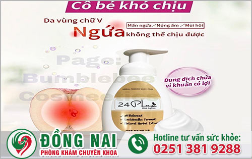 Dung dịch vệ sinh trị ngứa vùng kín